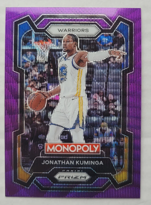 Jonathan Kuminga - 2023-24 Panini Prizm Monopoly Purple #30