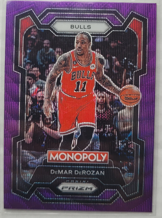 DeMar DeRozan - 2023-24 Panini Prizm Monopoly Purple #16