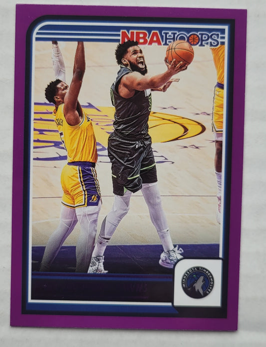 Karl-Anthony Towns - 2023-24 Hoops Purple #19