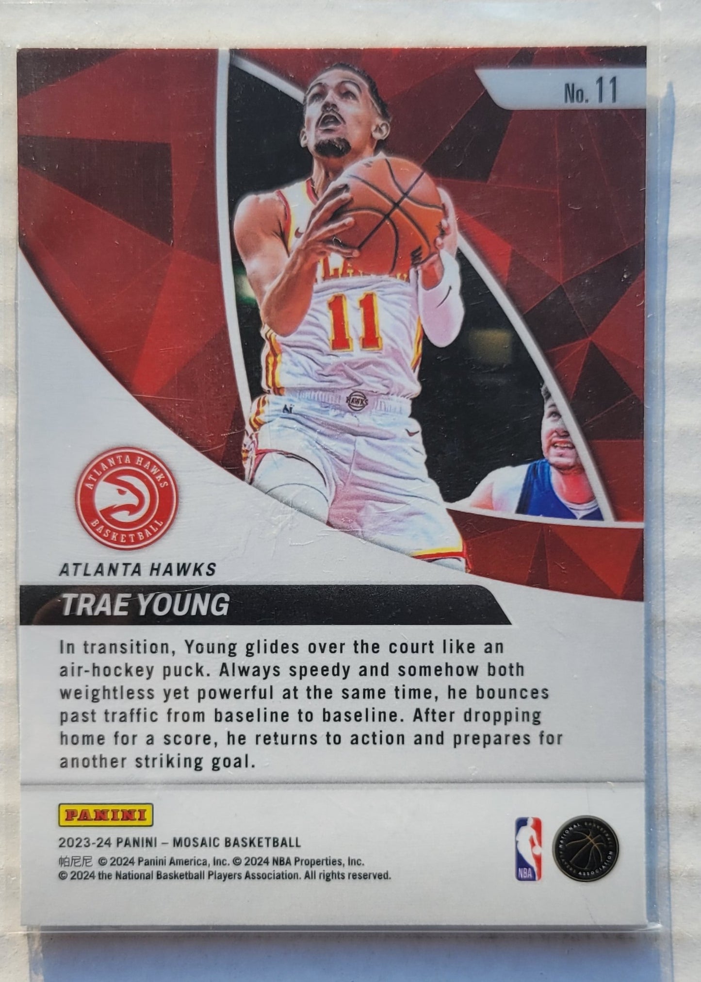 Trae Young - 2023-24 Panini Mosaic Elevate #11