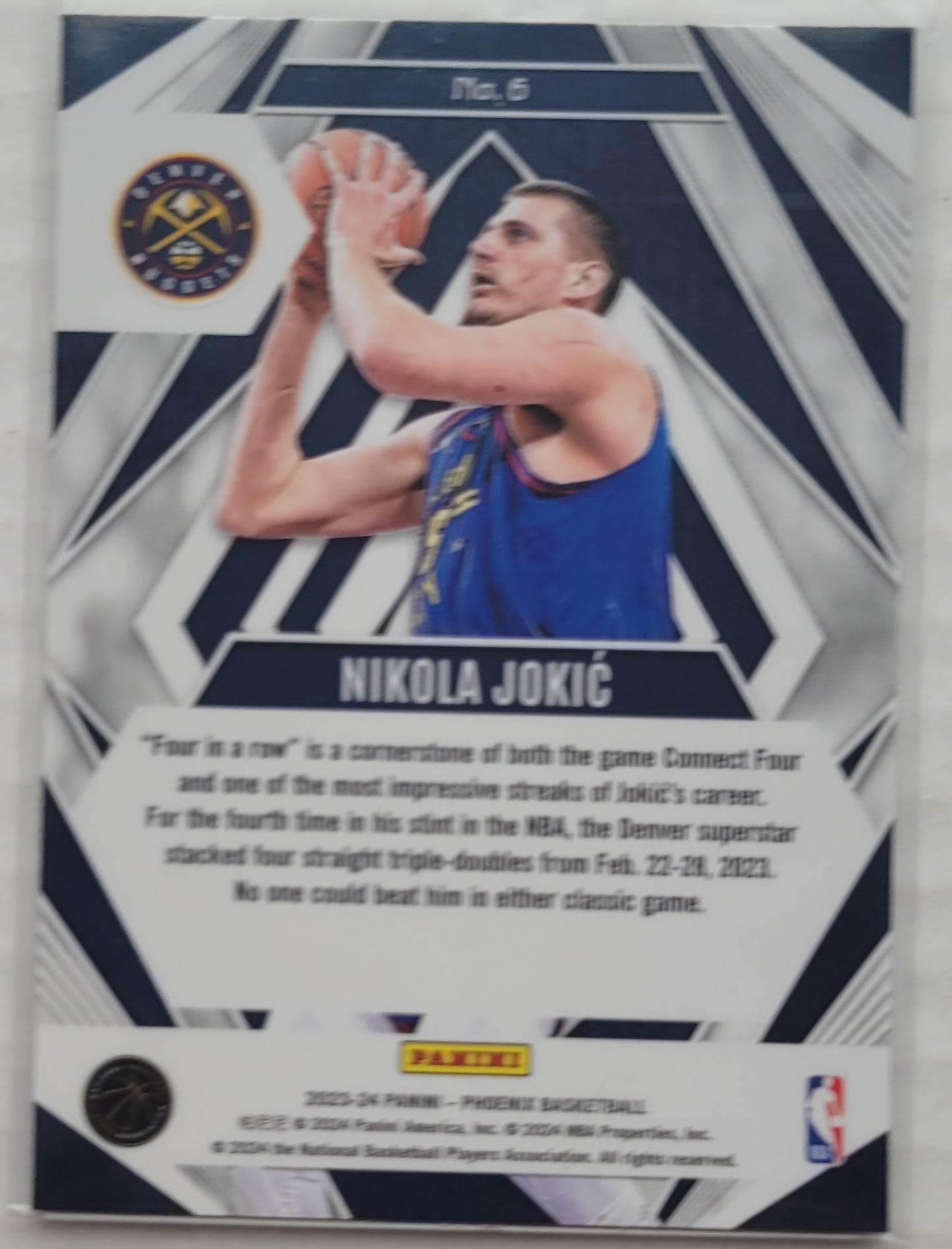 Nikola Jokic - 2023-24 Panini Phoenix Paragon #6