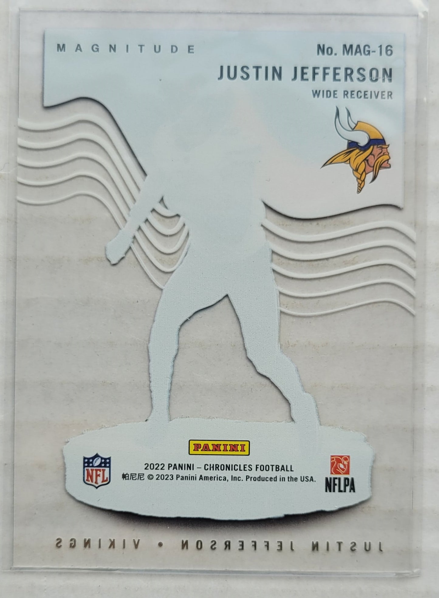 Justin Jefferson - 2022 Panini Chronicles Magnitude #16