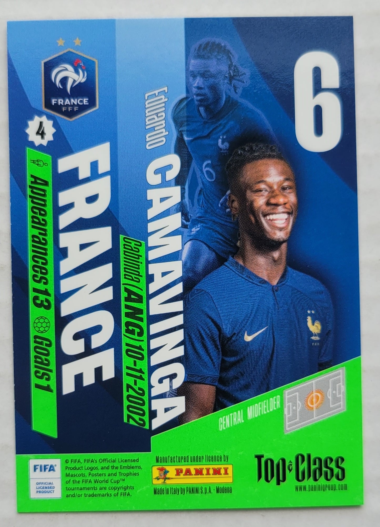 Eduardo Camavinga - 2023-24 Panini Top Class #55