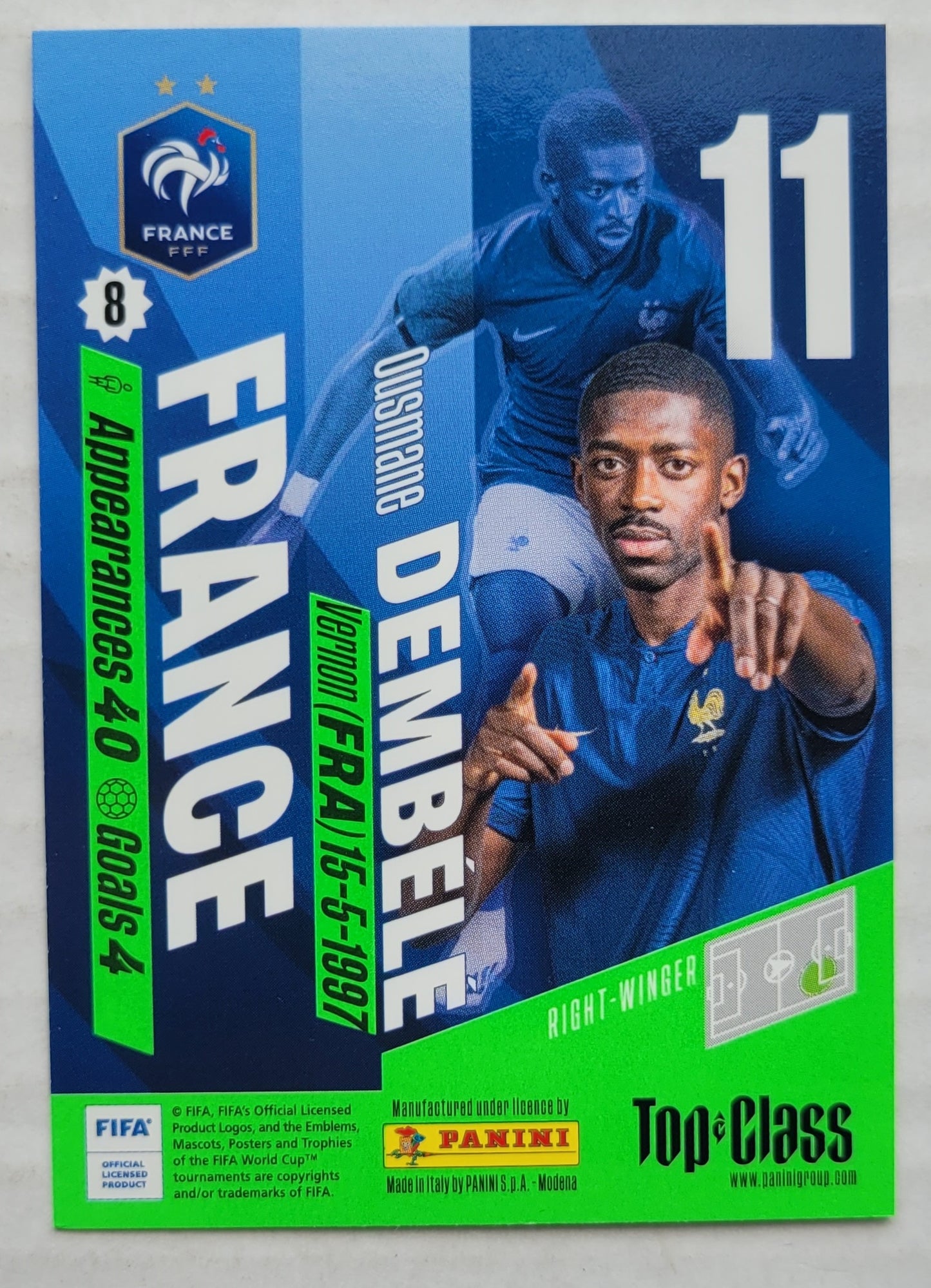 Ousmane Dembélé - 2023-24 Panini Top Class #91