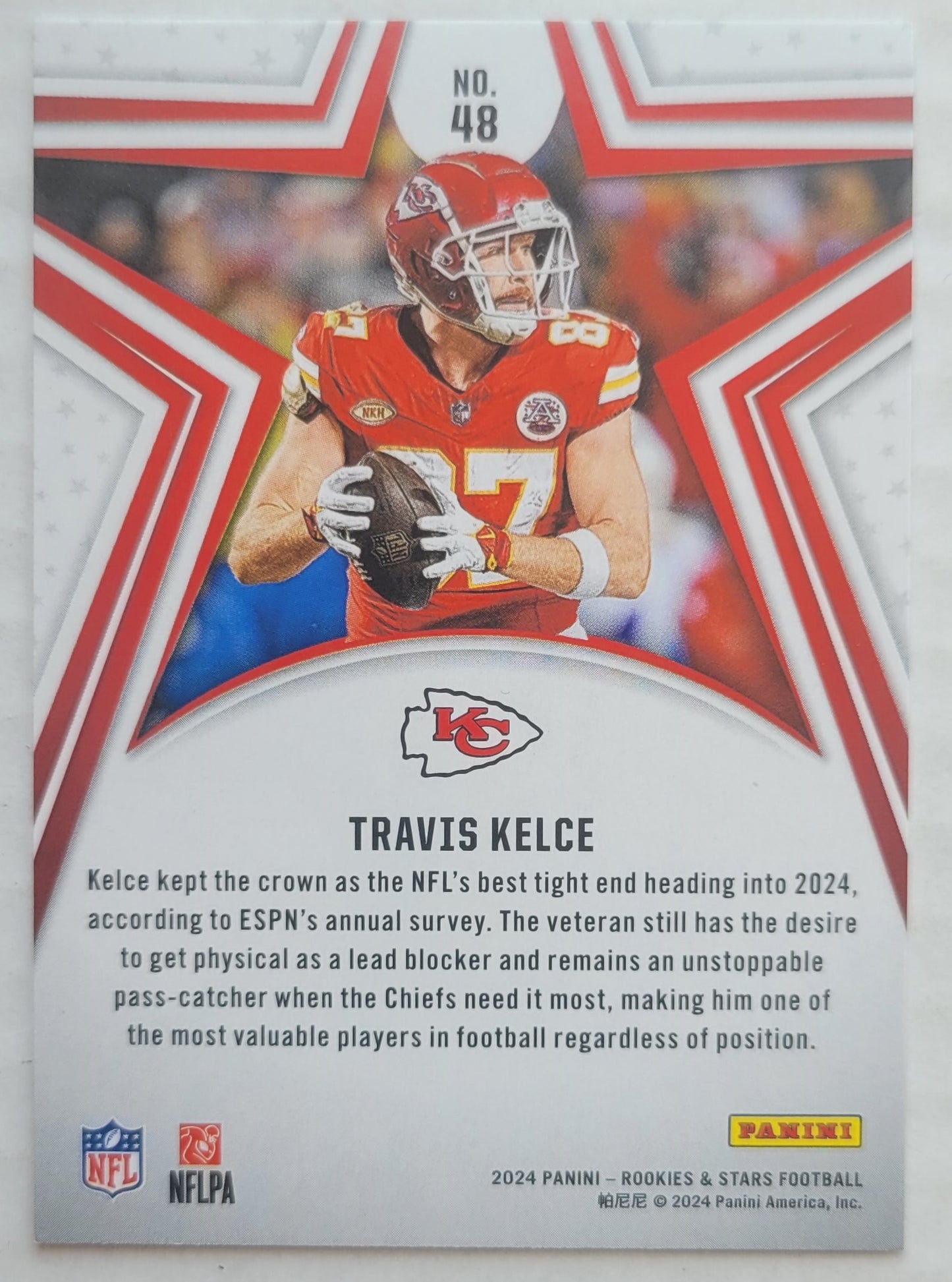 Travis Kelce - 2024 Rookies and Stars #48