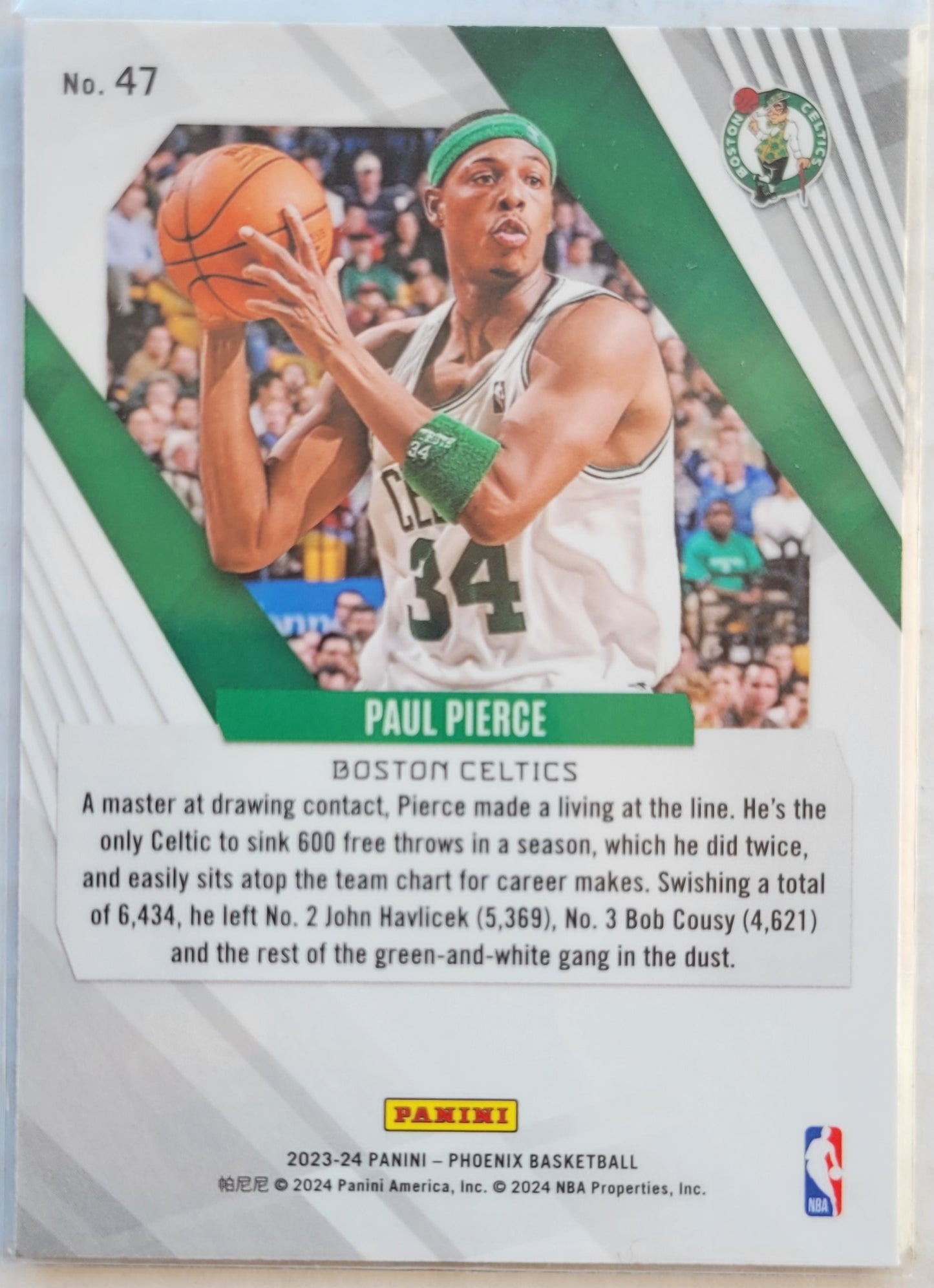 Paul Pierce - 2023-24 Panini Phoenix Blue Ice #47