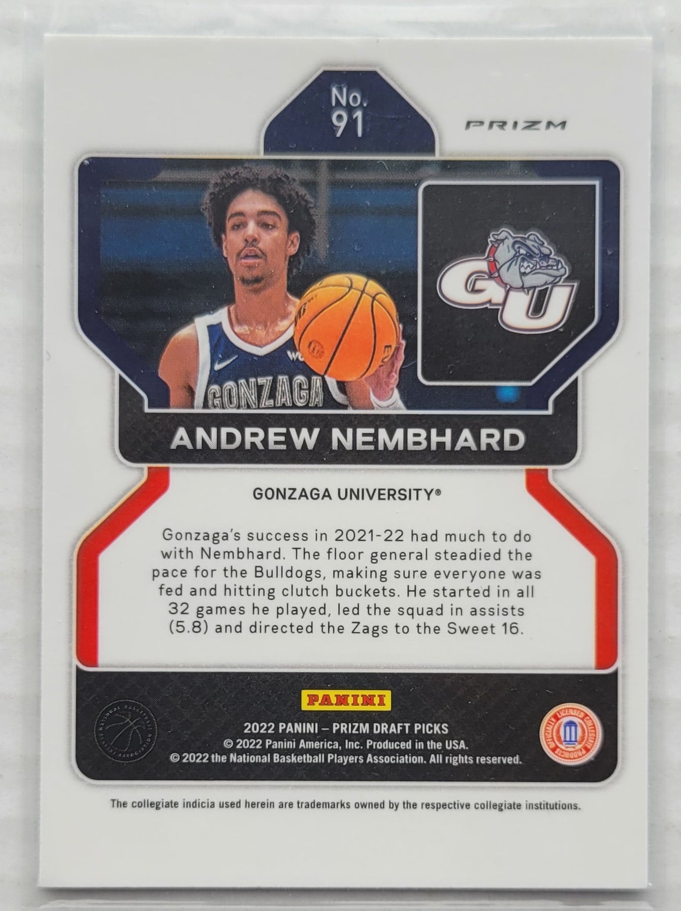 Andrew Nembhard - 2022-23 Panini Prizm Draft Picks Prizms Green #91 RC