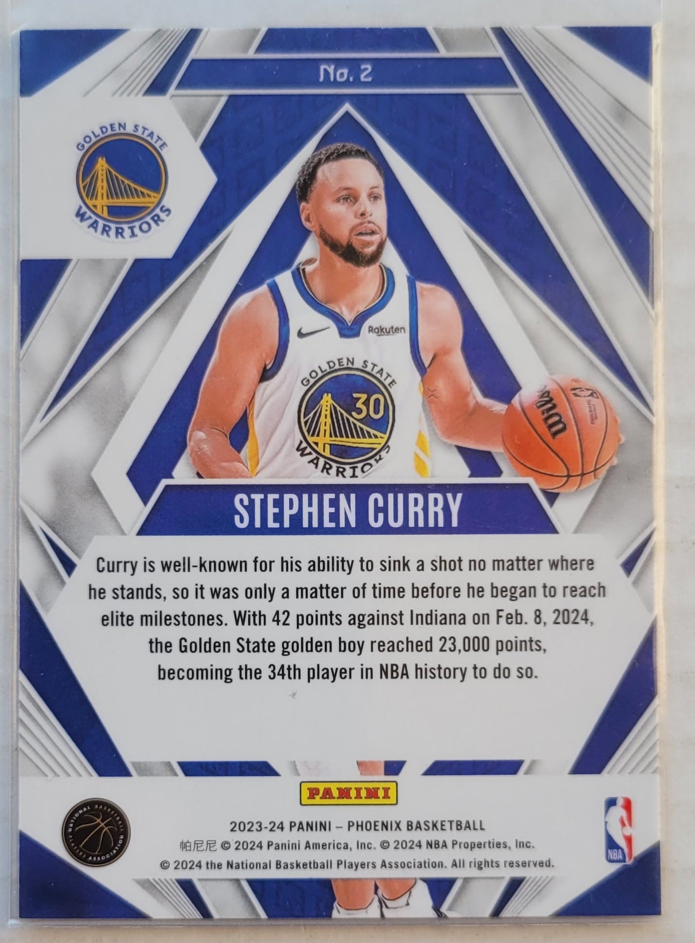 Stephen Curry - 2023-24 Panini Phoenix Paragon #2