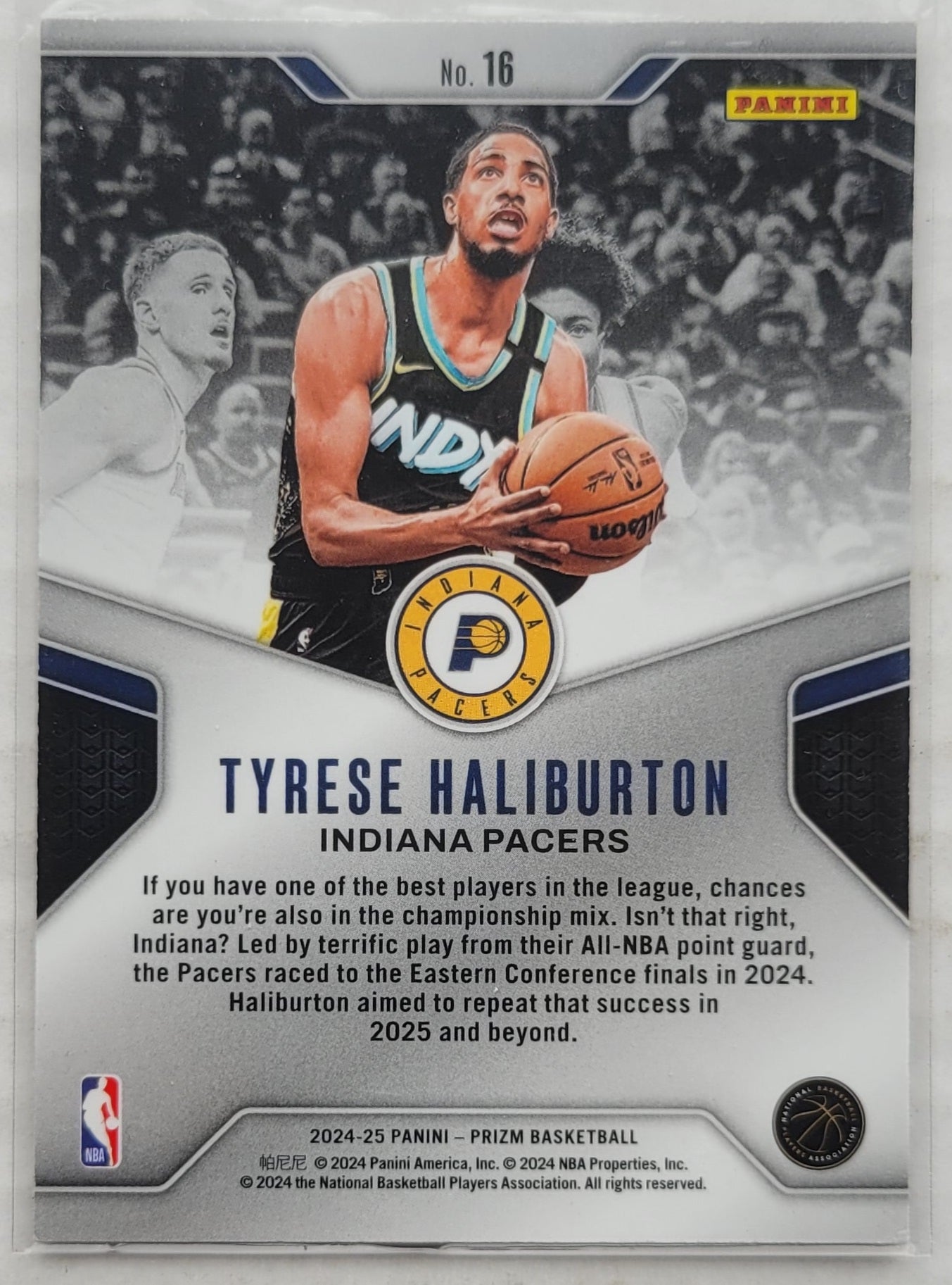 Tyrese Haliburton - 2024-25 Panini Prizm Dominance #16