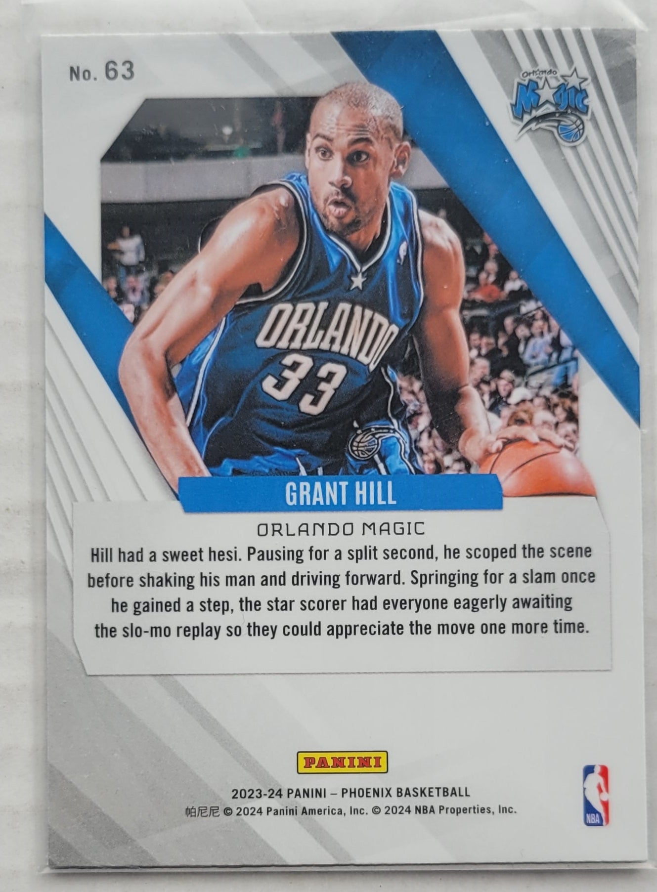 Grant Hill - 2023-24 Panini Phoenix Red Ice #63
