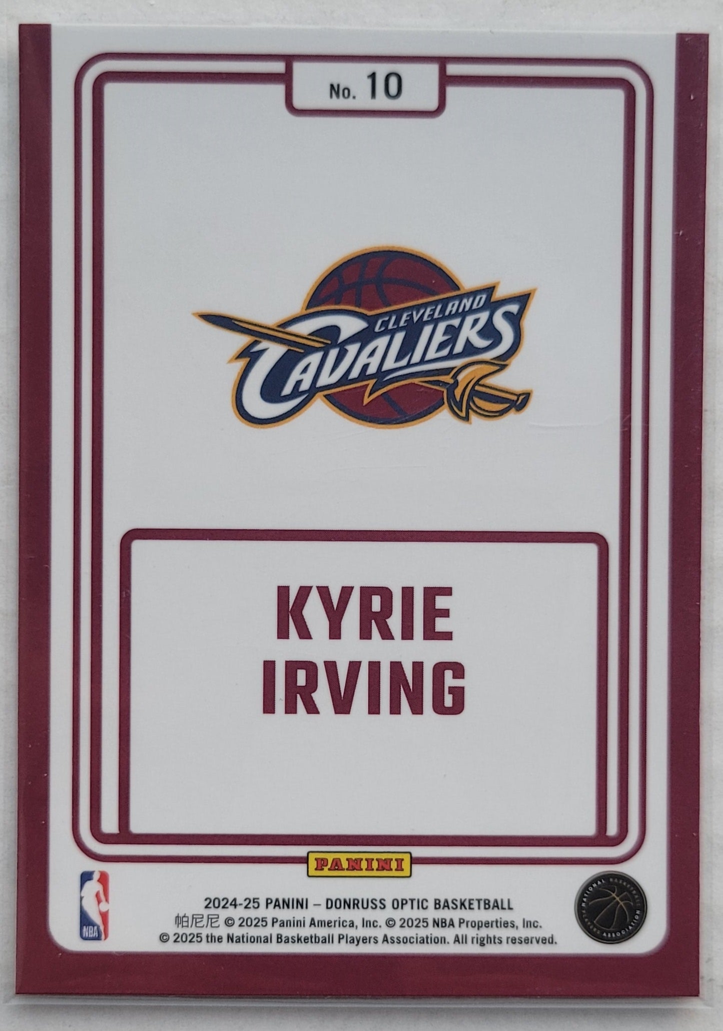 Kyrie Irving - 2024-25 Donruss Optic Winner Stays #10
