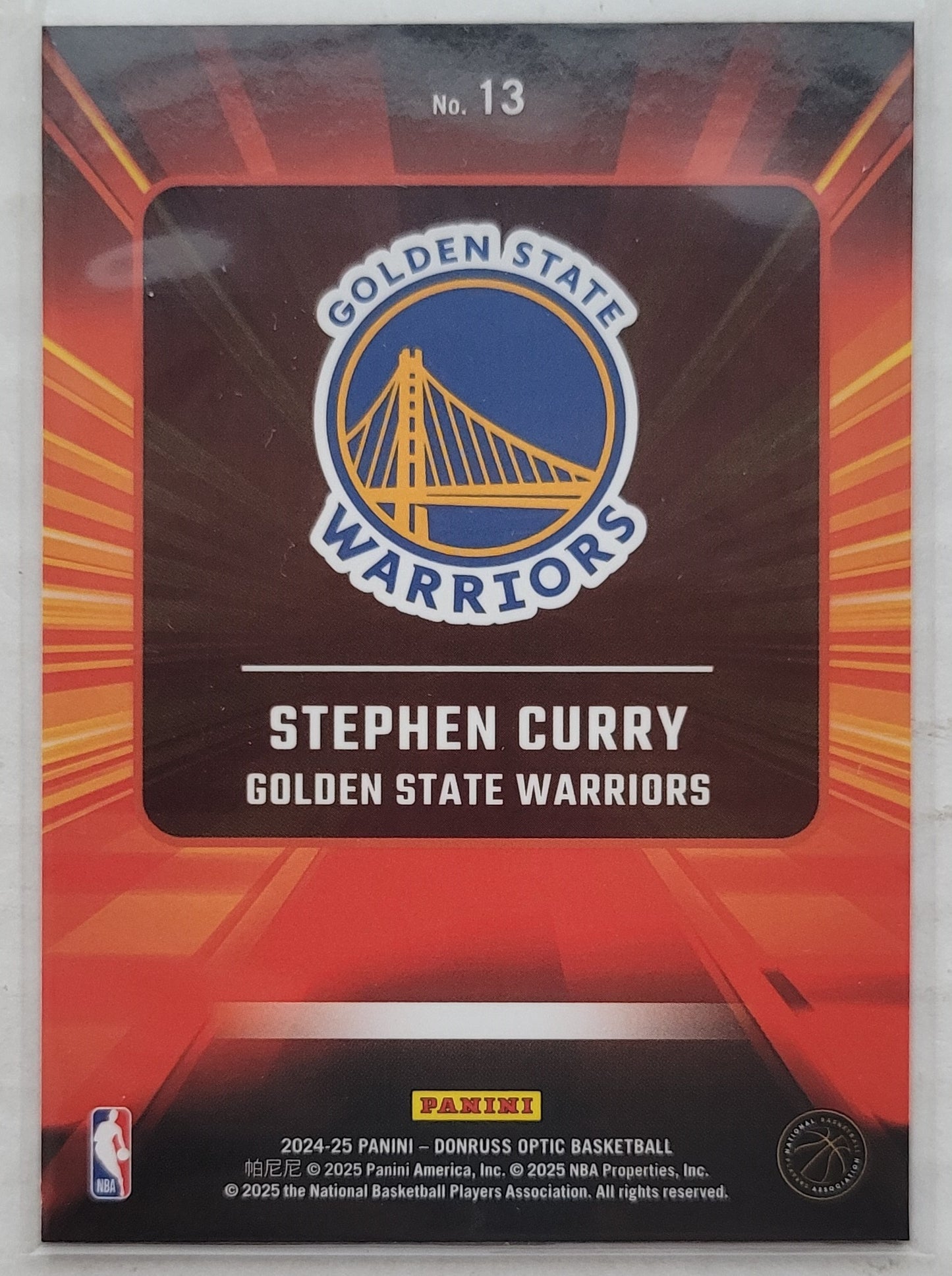 Stephen Curry - 2024-25 Donruss Optic Express Lane #13