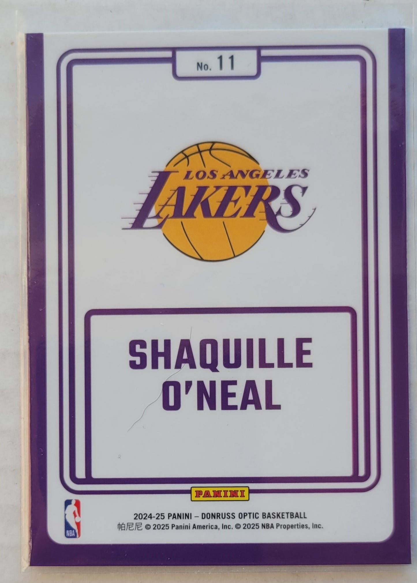 Shaquille O'Neal - 2024-25 Donruss Optic Winner Stays #11