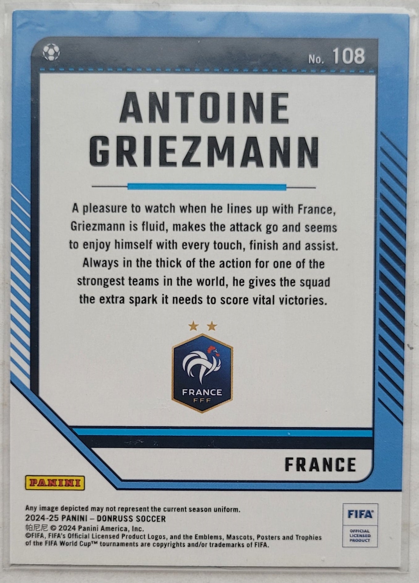 Antoine Griezmann - 2024-25 Donruss Cubic #108