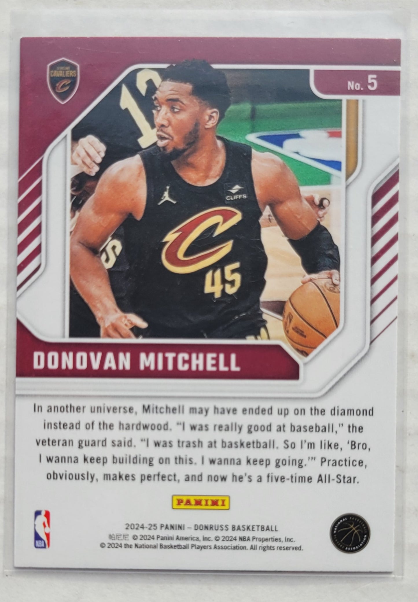 Donovan Mitchell - 2024-25 Donruss Franchise Features #5