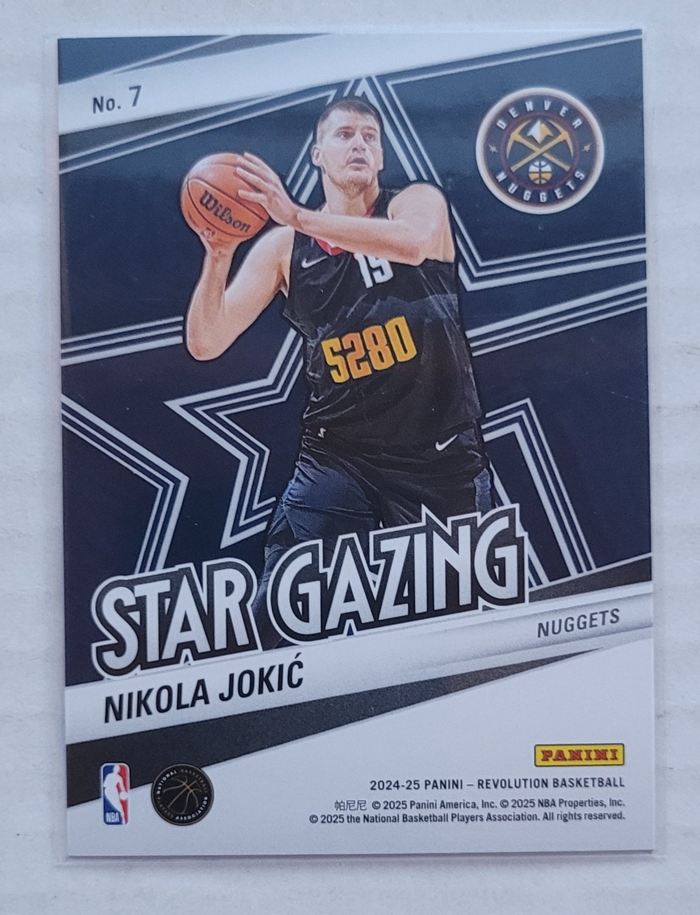 Nikola Jokic - 2024-25 Panini Revolution Star Gazing #7
