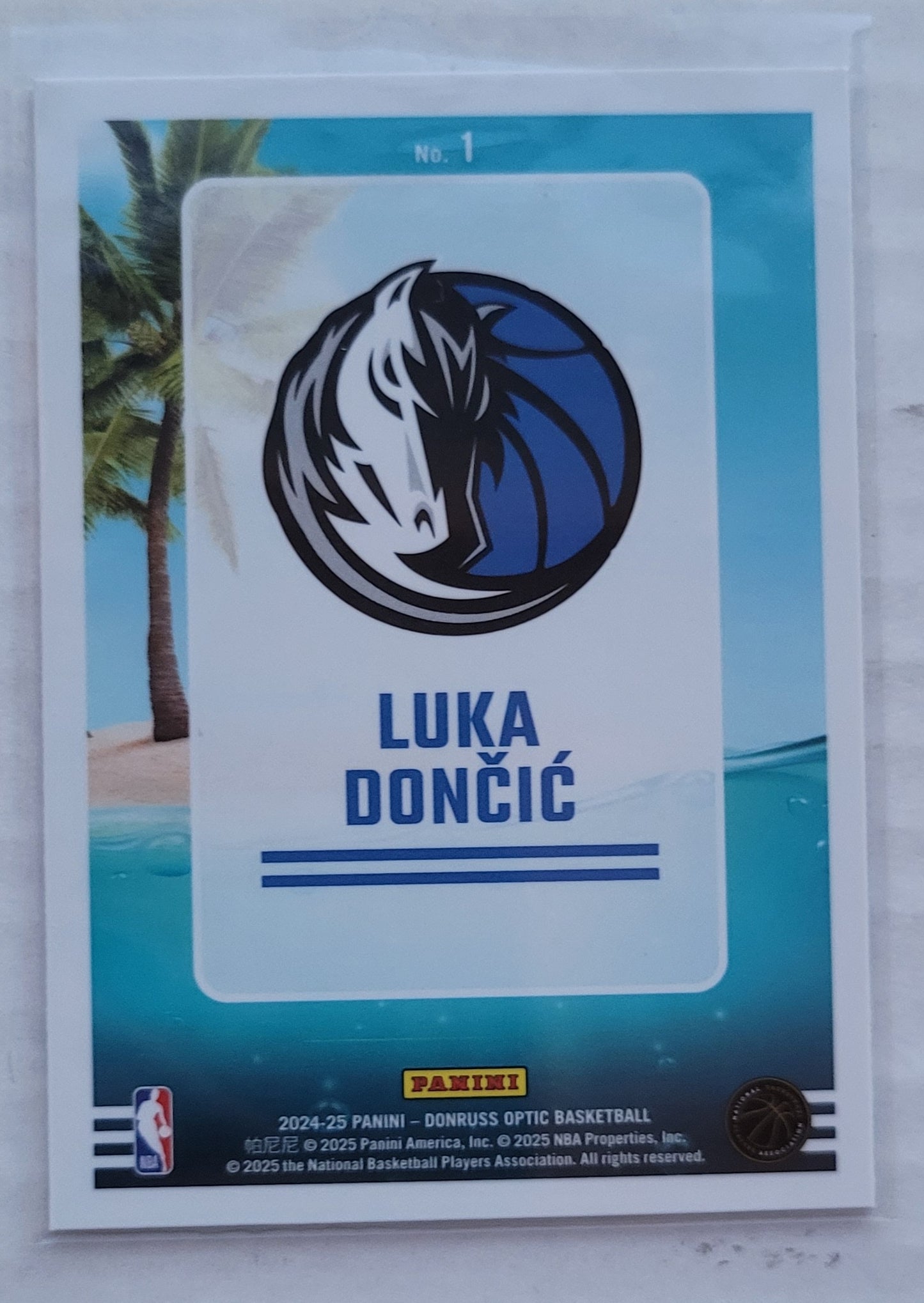 Luka Doncic - 2024-25 Donruss Optic Splash! #1