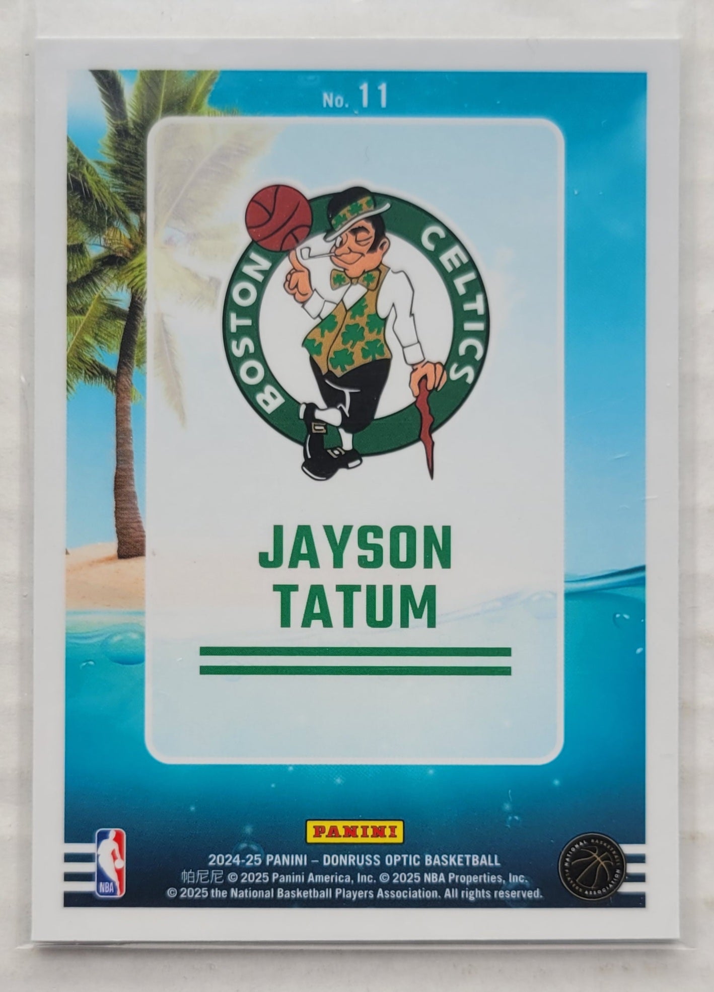Jayson Tatum - 2024-25 Donruss Optic Splash! #11