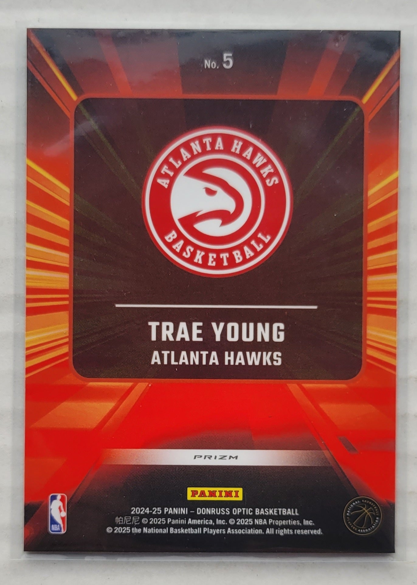 Trae Young - 2024-25 Donruss Optic Express Lane Holo #5