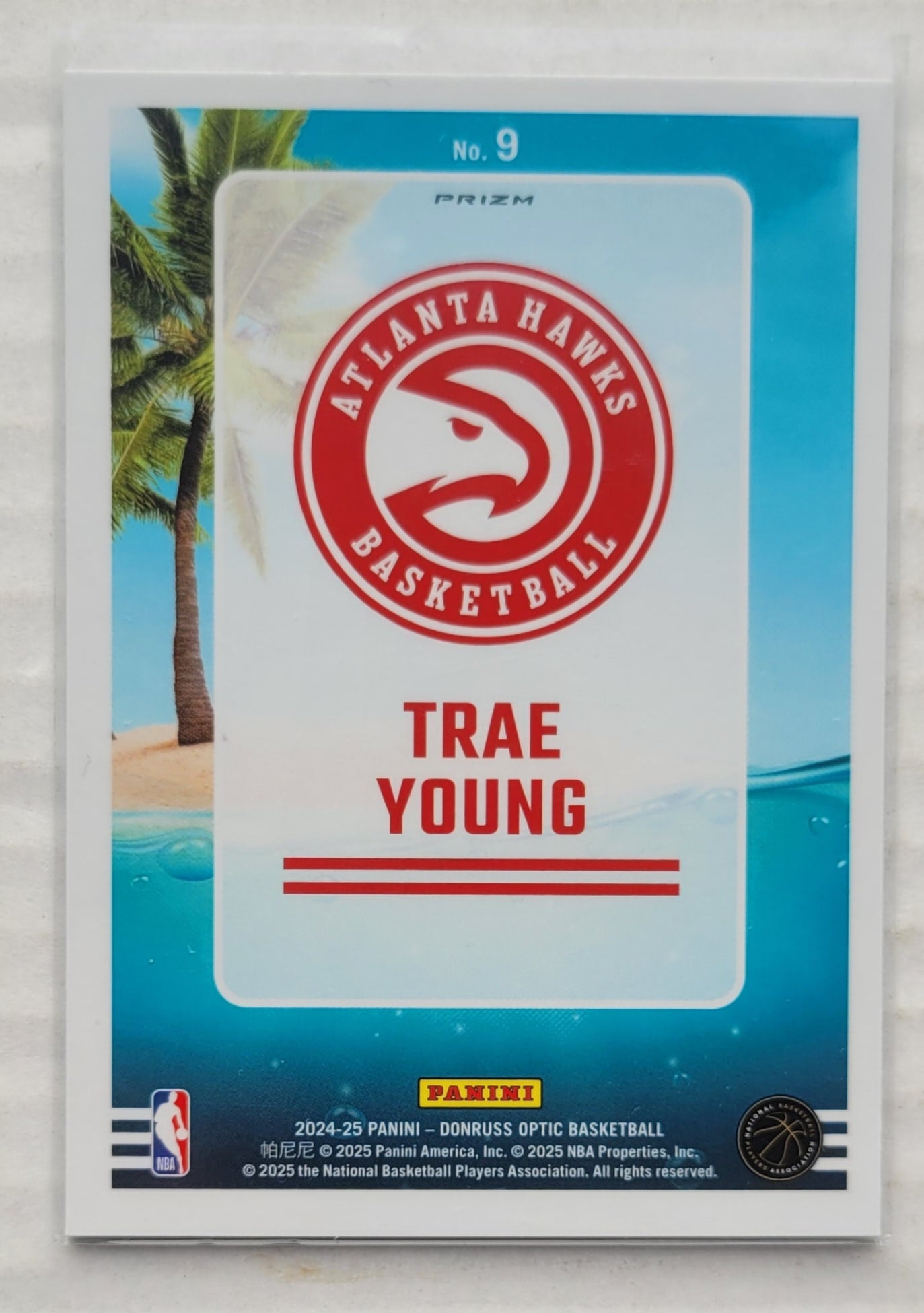 Trae Young - 2024-25 Donruss Optic Splash! Holo #9