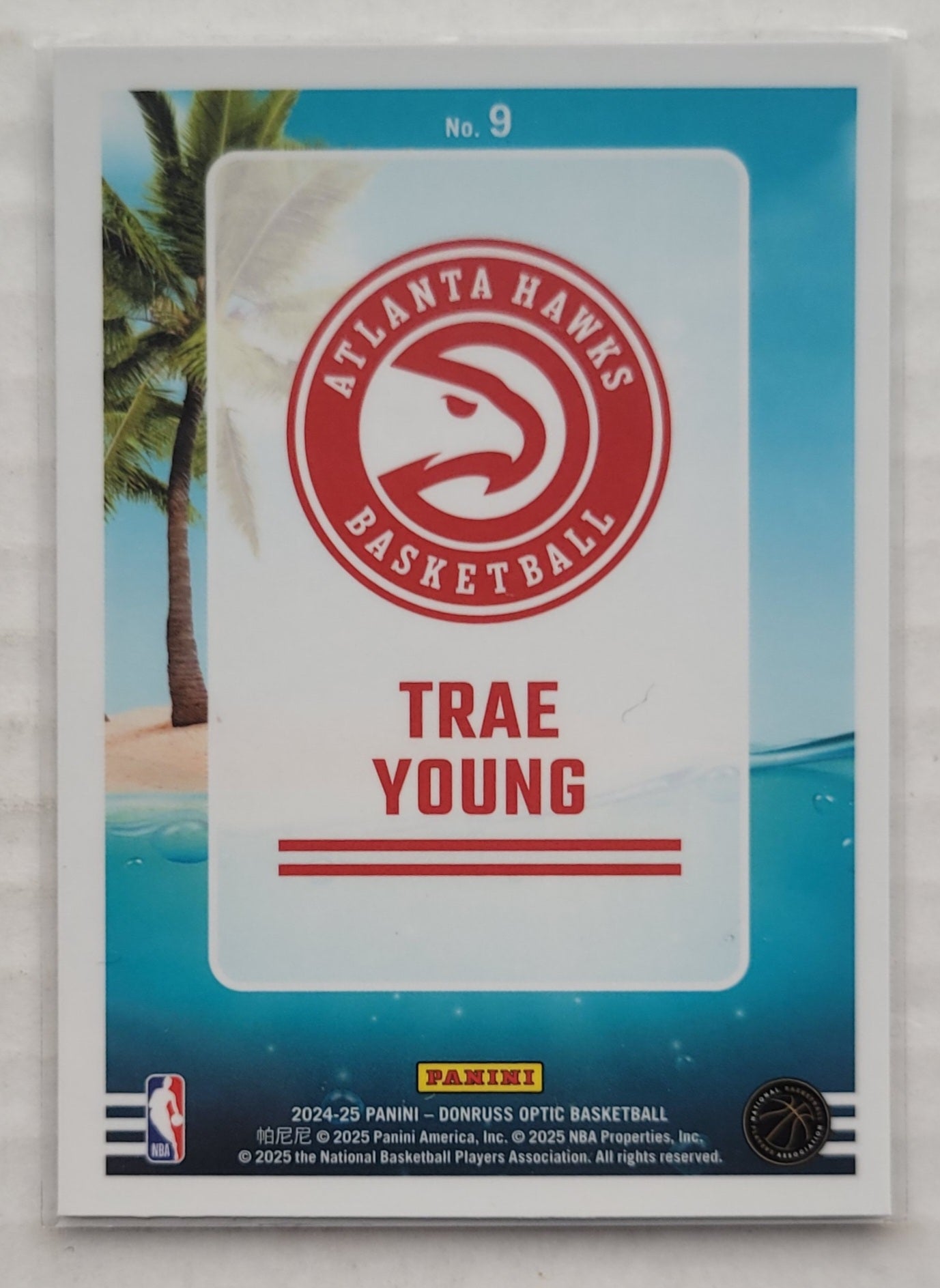 Trae Young - 2024-25 Donruss Optic Splash! #9