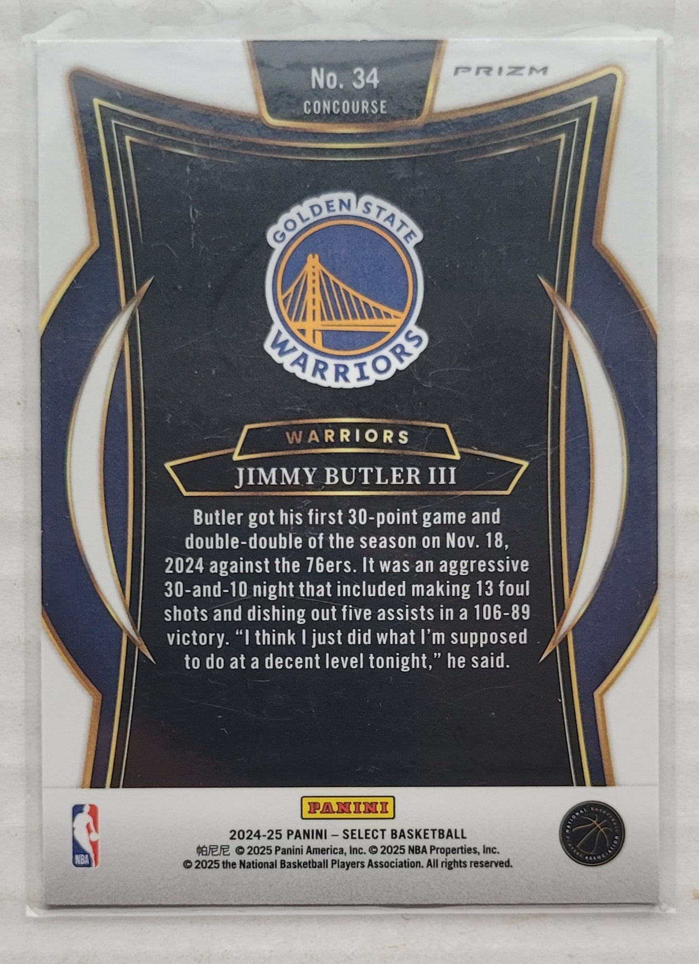 Jimmy Butler III - 2024-25 Select Tectonic Prizms #34