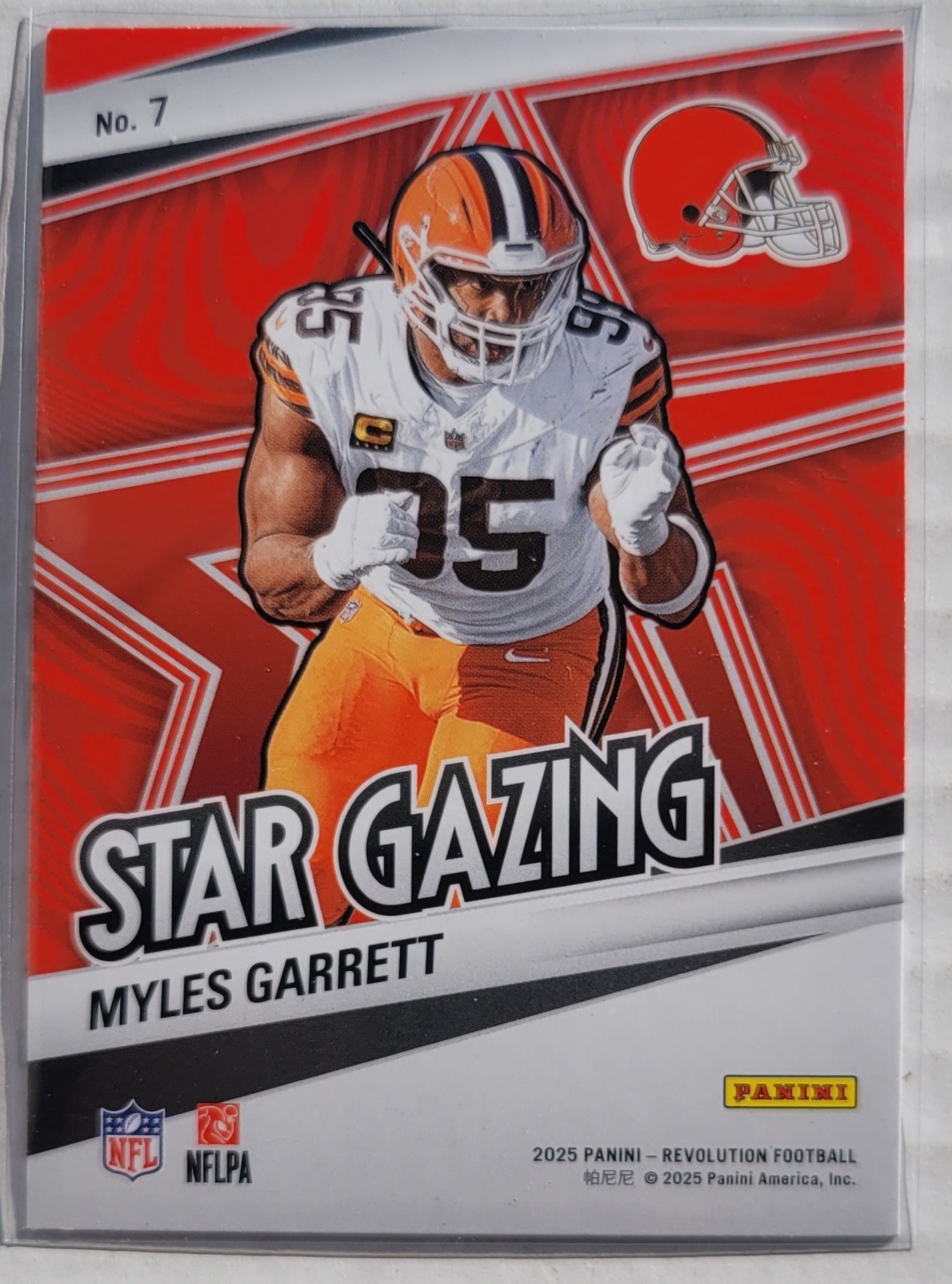Myles Garrett - 2025 Panini Revolution Star Gazing #7