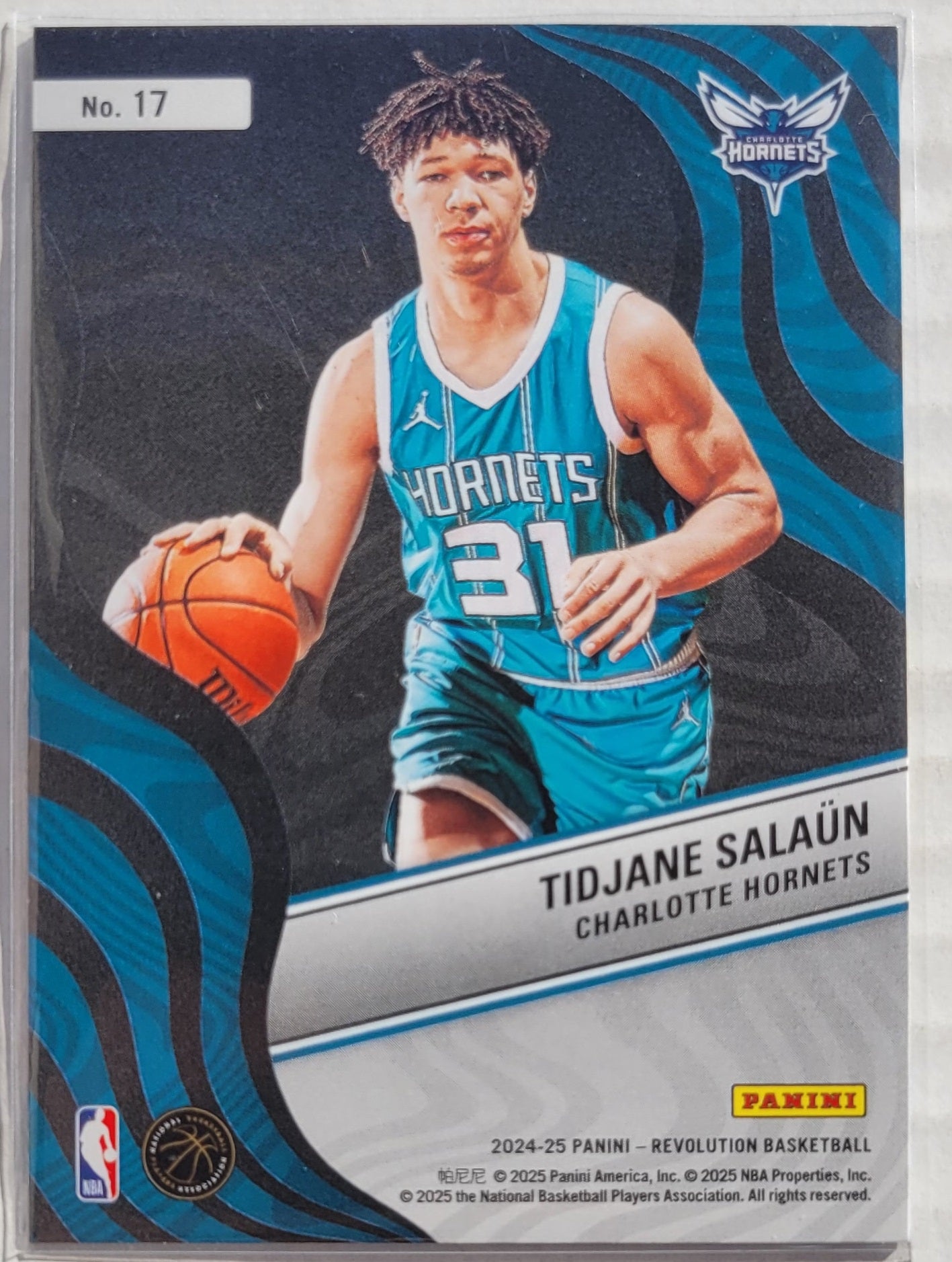 Tidjane Salaun - 2024-25 Panini Revolution New Wave #17