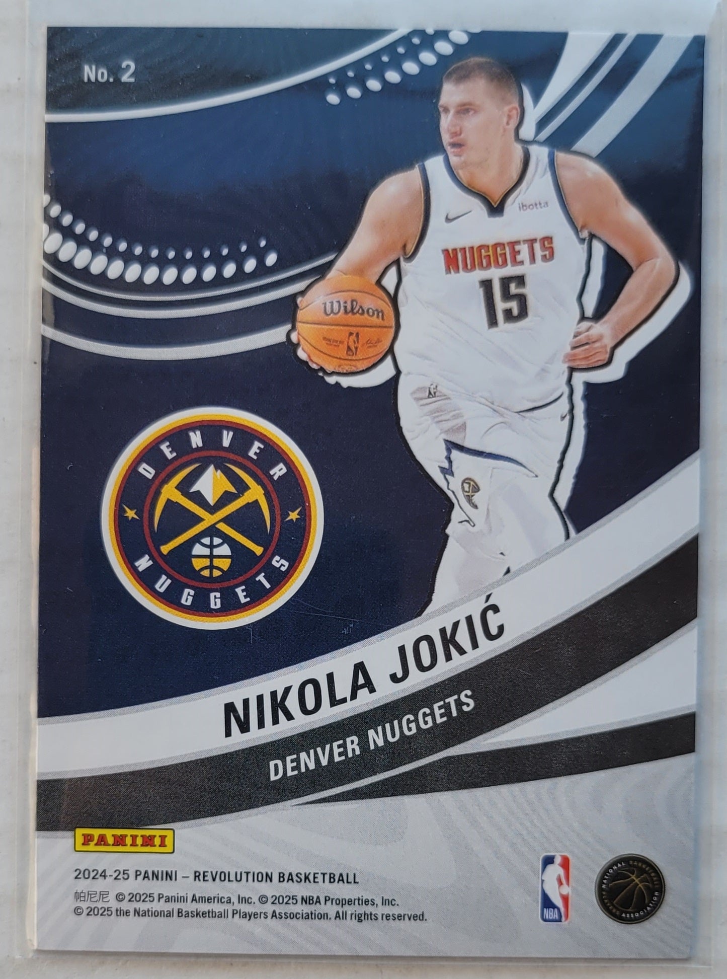 Nikola Jokic - 2024-25 Panini Revolution Vortex #2