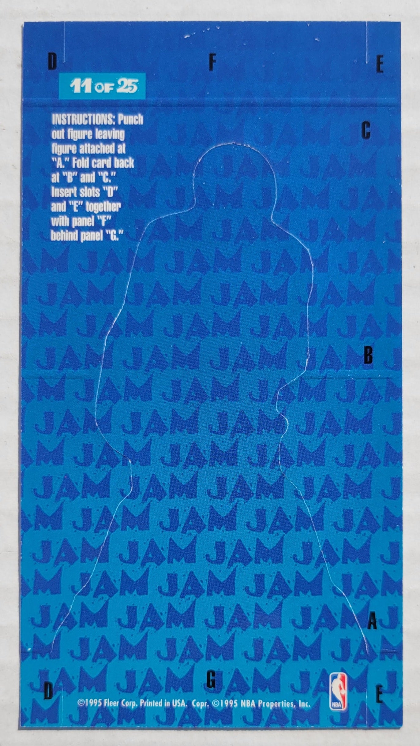 Grant Hill - 1995-96 Jam Session Pop-Ups #11
