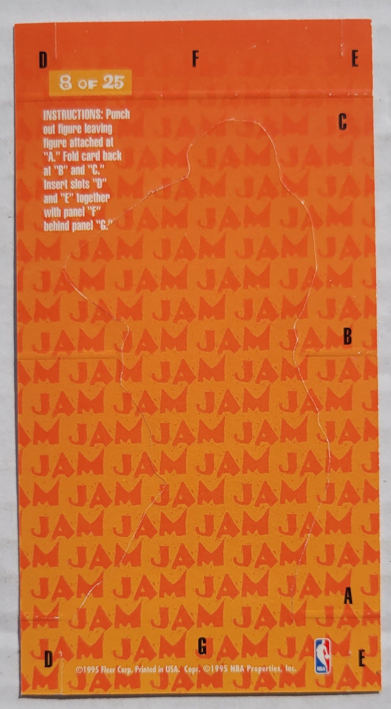 Brian Grant - 1995-96 Jam Session Pop-Ups #8