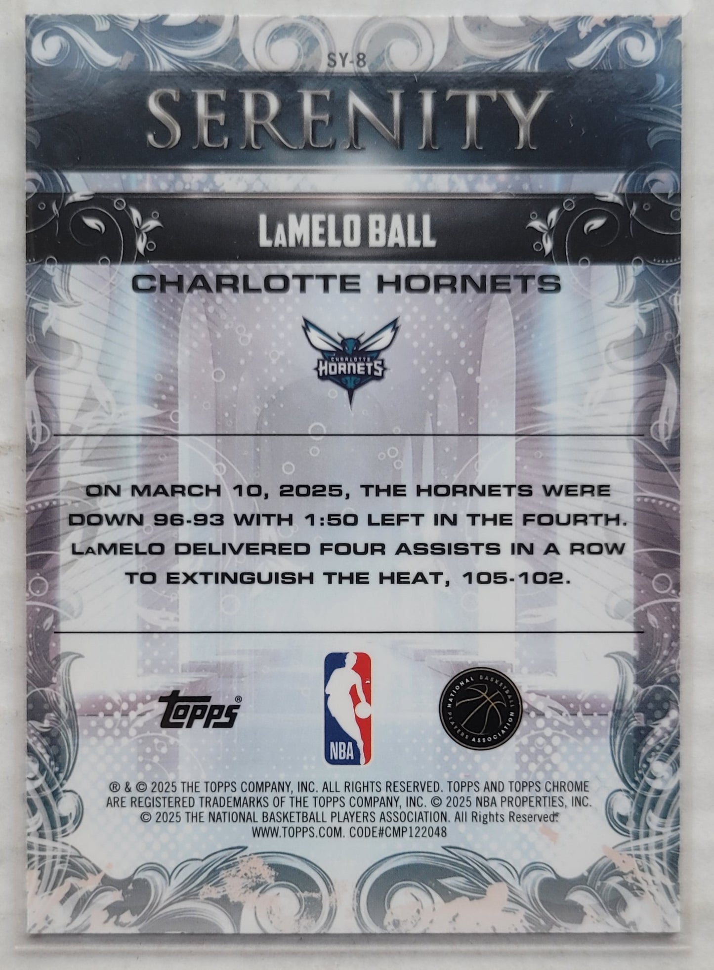 LaMelo Ball - 2025-26 Topps Chrome Serenity #SY8