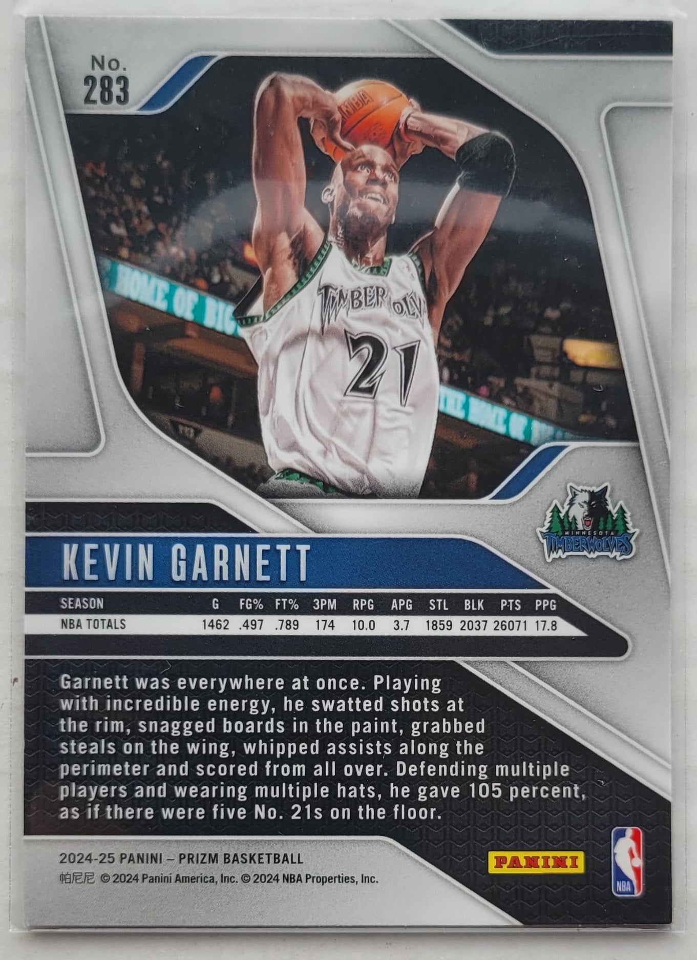 Kevin Garnett - 2024-25 Panini Prizm #283