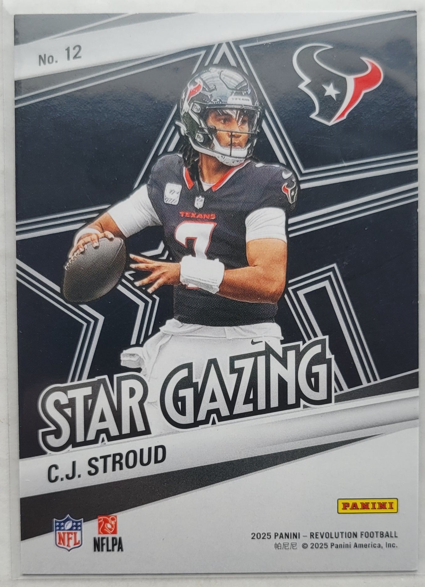 CJ Stroud - 2025 Panini Revolution Star Gazing #12