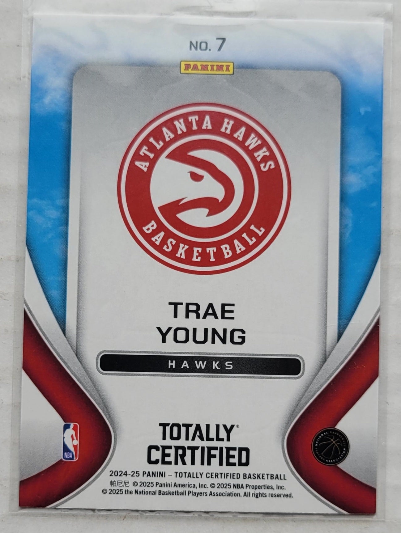 Trae Young - 2024-25 Totally Certified Franchise Foundations Mirror #7