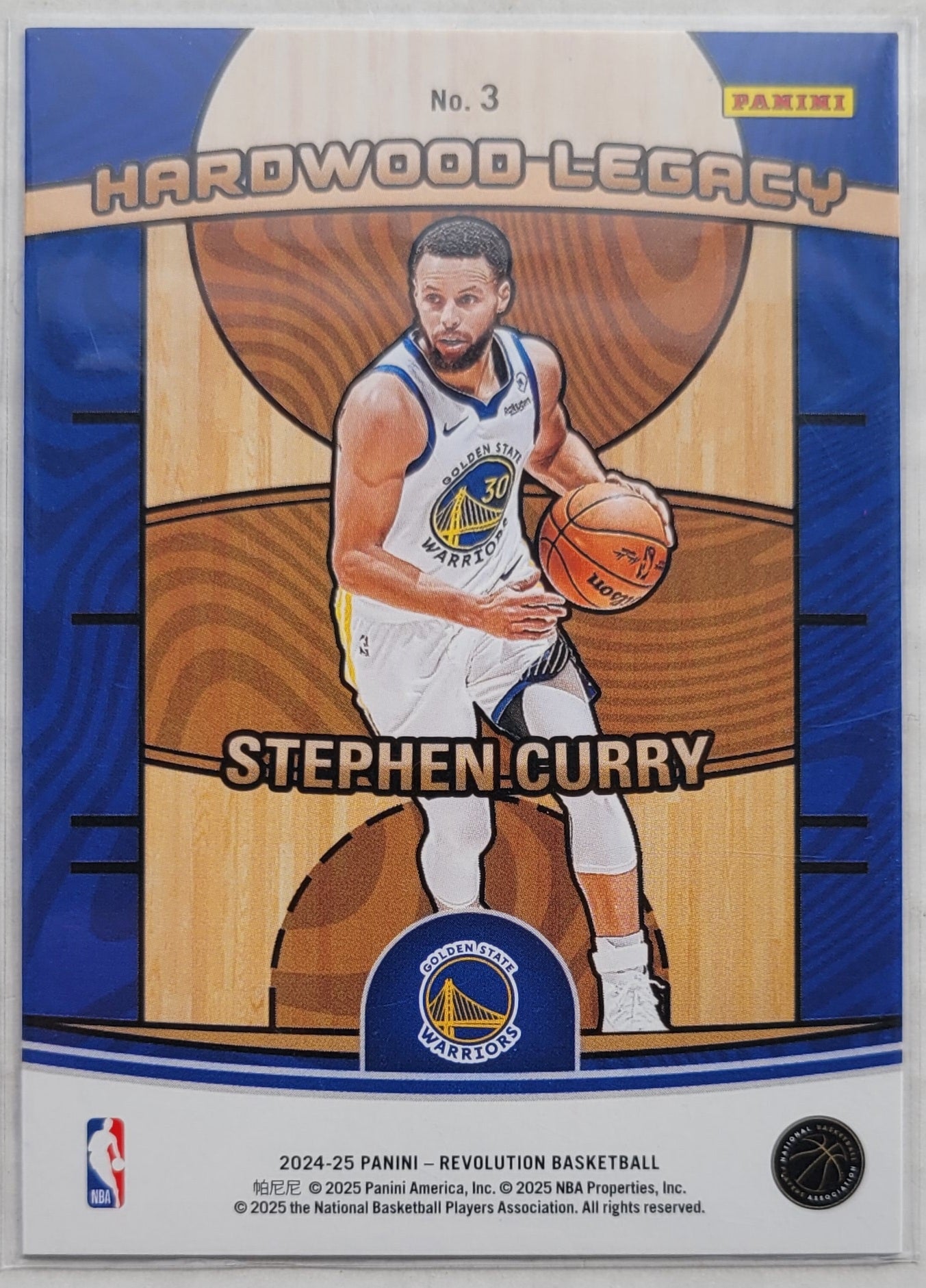 Stephen Curry - 2024-25 Panini Revolution Hardwood Legacy #3