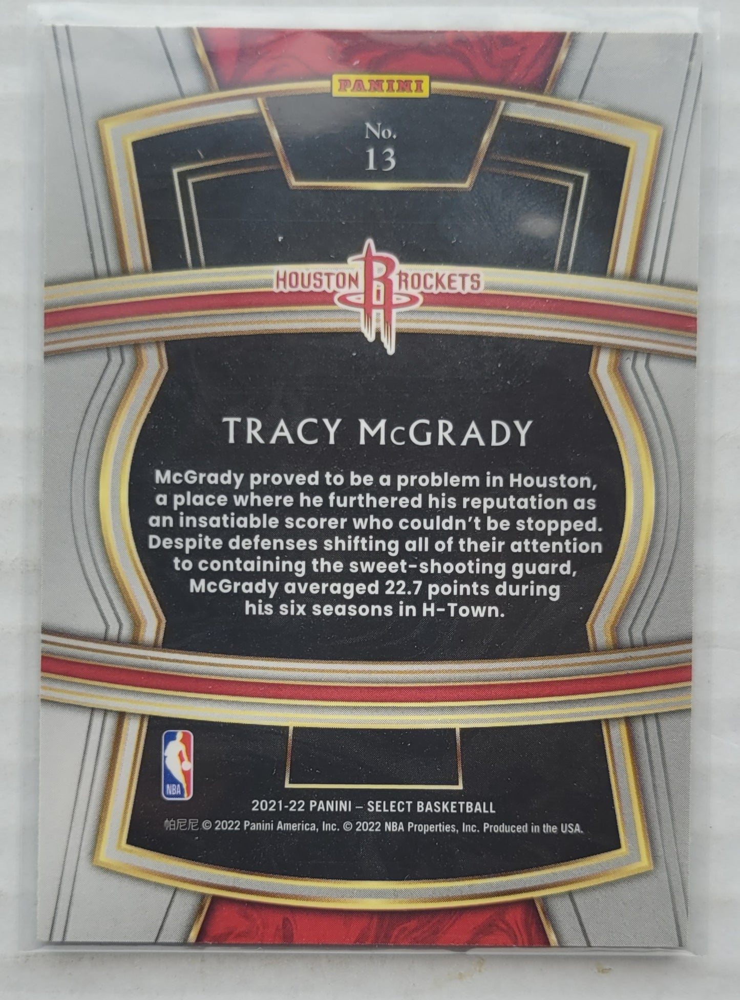 Tracy McGrady - 2021-22 Select Company #13