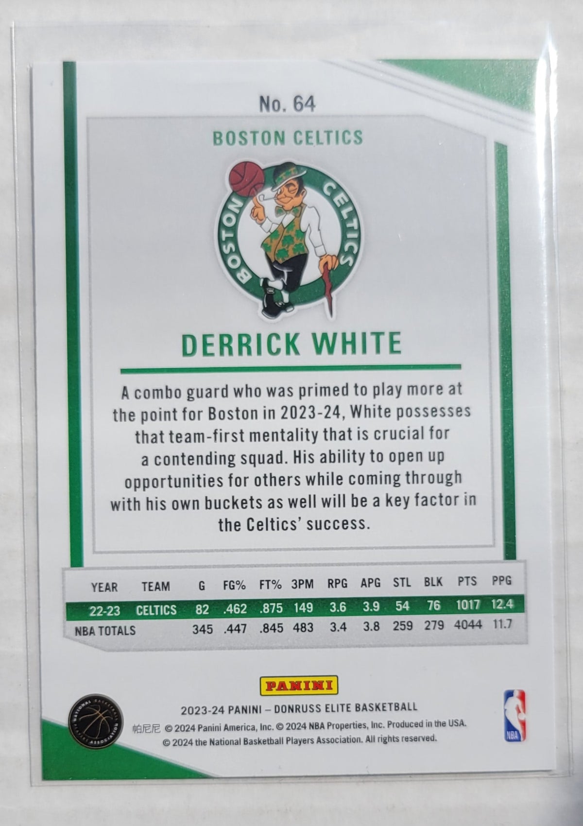 Derrick White - 2023-24 Elite International #64