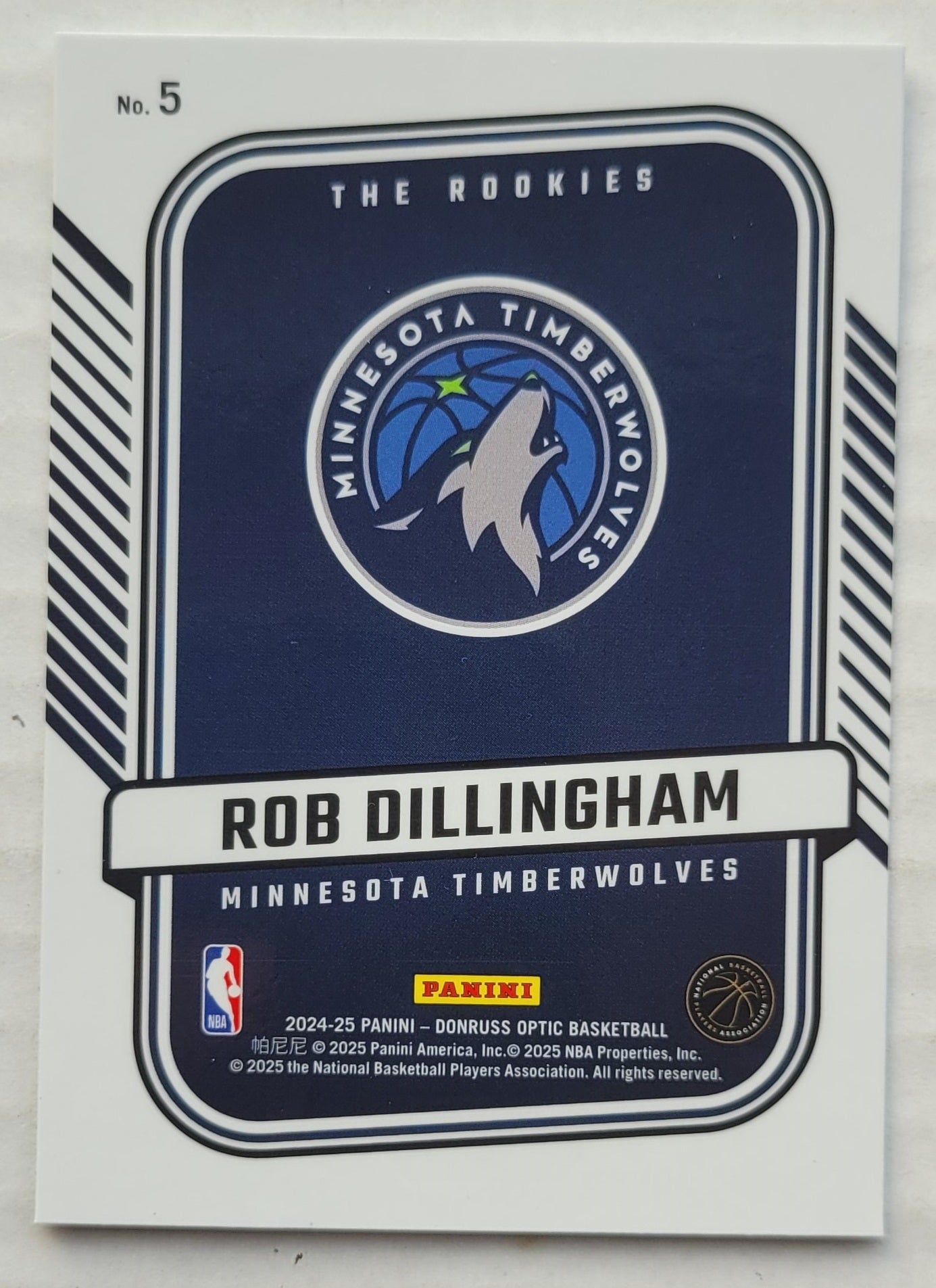 Rob Dillingham - 2024-25 Donruss Optic The Rookies #5