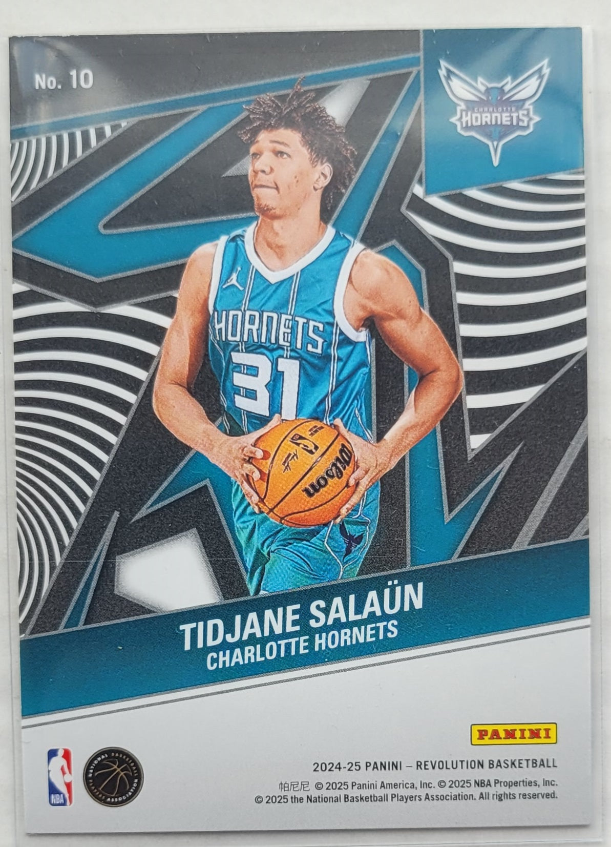 Tidjane Salaun - 2024-25 Panini Revolution Rookie Revolution #10