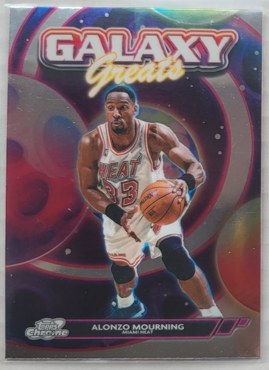 Alonzo Mourning - 2025-26 Topps Cosmic Chrome Galaxy Greats #GG14