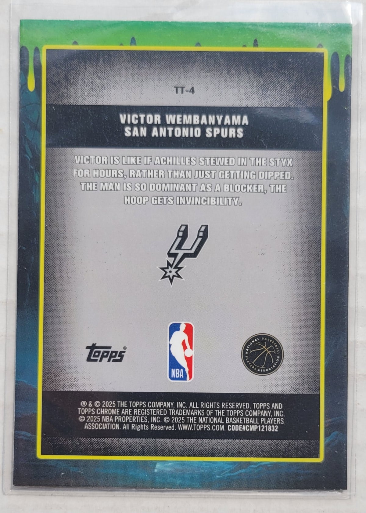 Victor Wembanyama - 2025-26 Topps Chrome Tall Tales #TT4