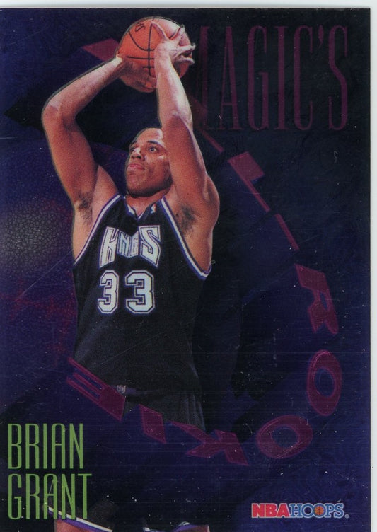 Brian Grant - 1994-95 Hoops Magic's All-Rookies Foil-Tech #FAR7