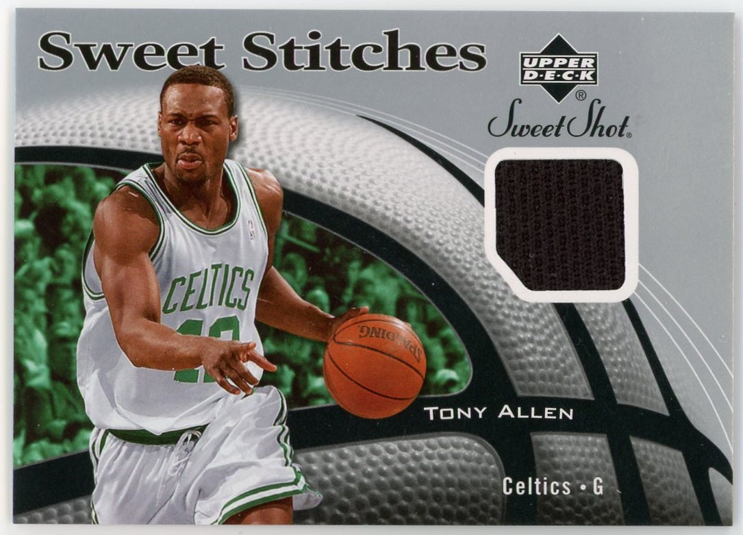 Tony Allen - 2006-07 Sweet Shot Stitches #TA