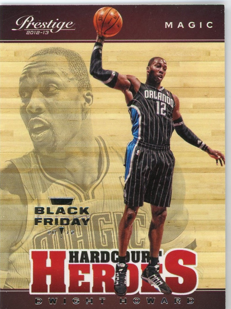 Dwight Howard - 2012-13 Prestige Hardcourt Heroes Black Friday #10 - 1/5