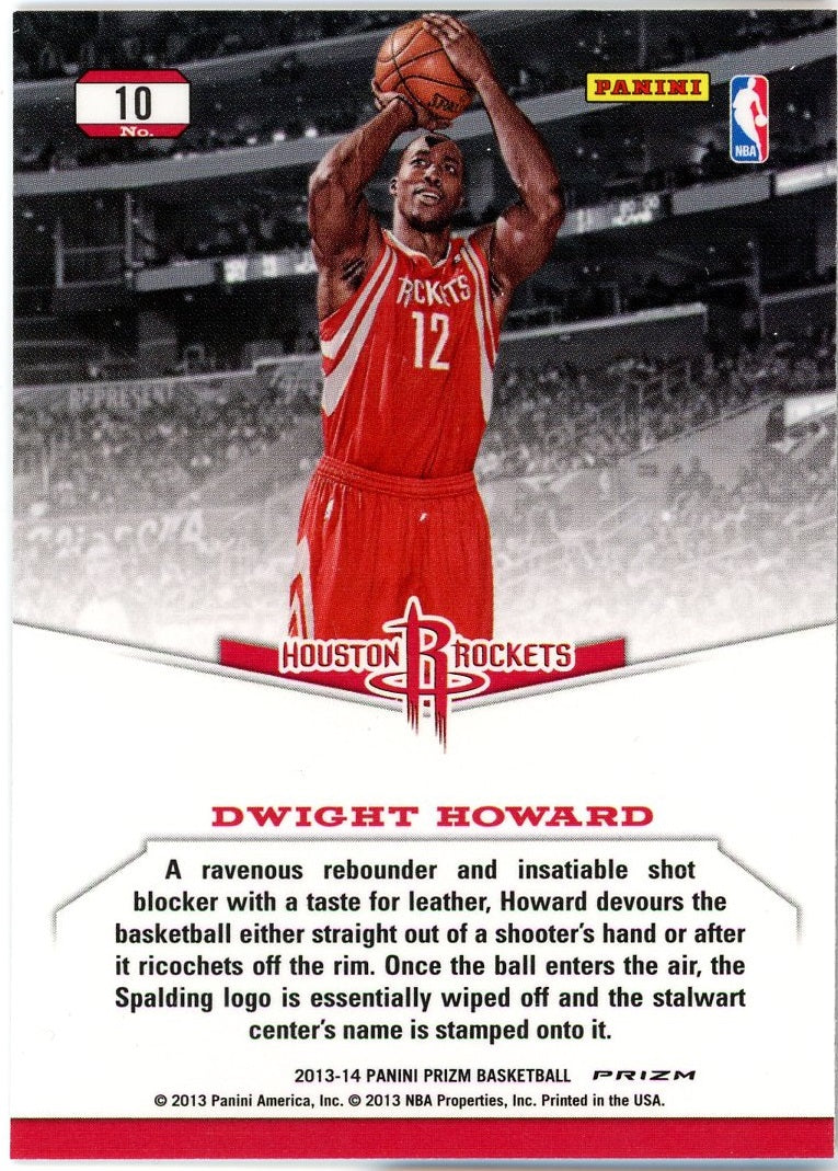 Dwight Howard - 2013-14 Panini Prizm Dominance Prizms Red #10