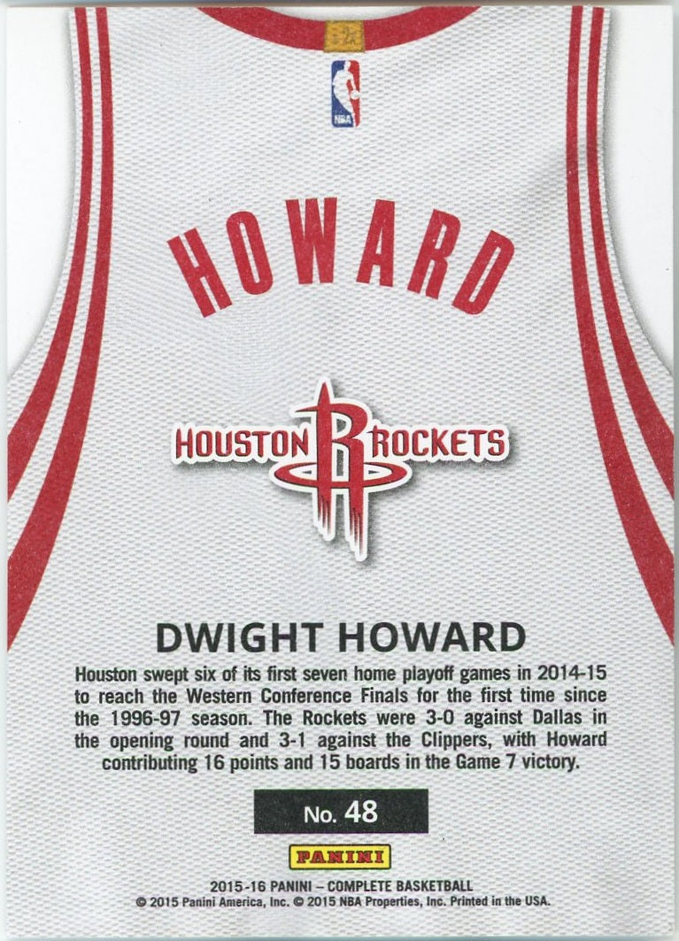 Dwight Howard - 2015-16 Panini Complete Home #48