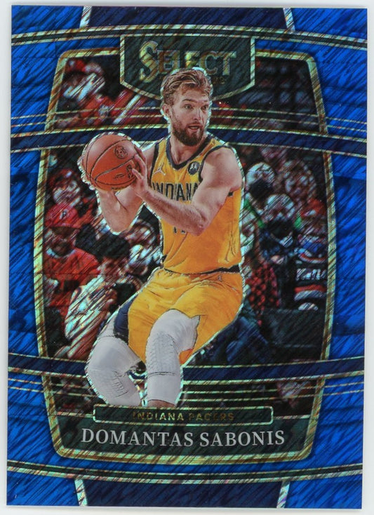 Domantas Sabonis - 2021-22 Select Prizms Blue Shimmer #73