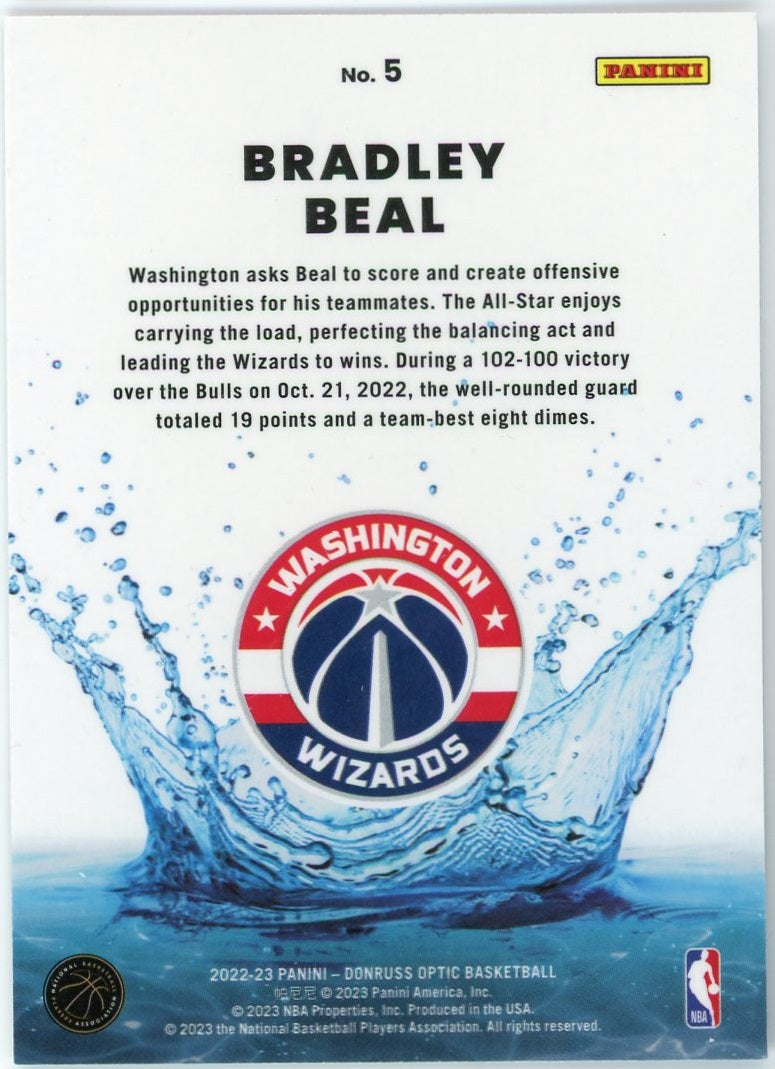 Bradley Beal - 2022-23 Donruss Optic Splash! #5