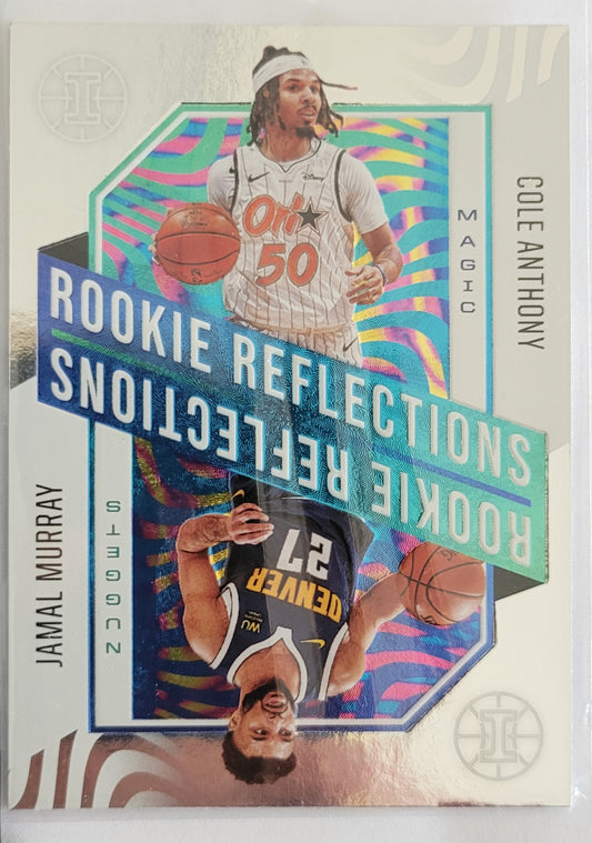 Cole Anthony/Jamal Murray - 2020-21 Panini Illusions Rookie Reflections #15
